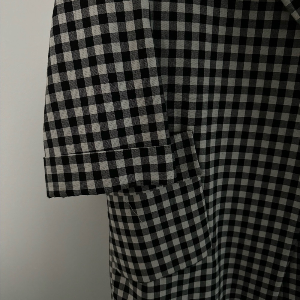 Oversized Chic Gingham Checkered Spring Summer Co… - image 4